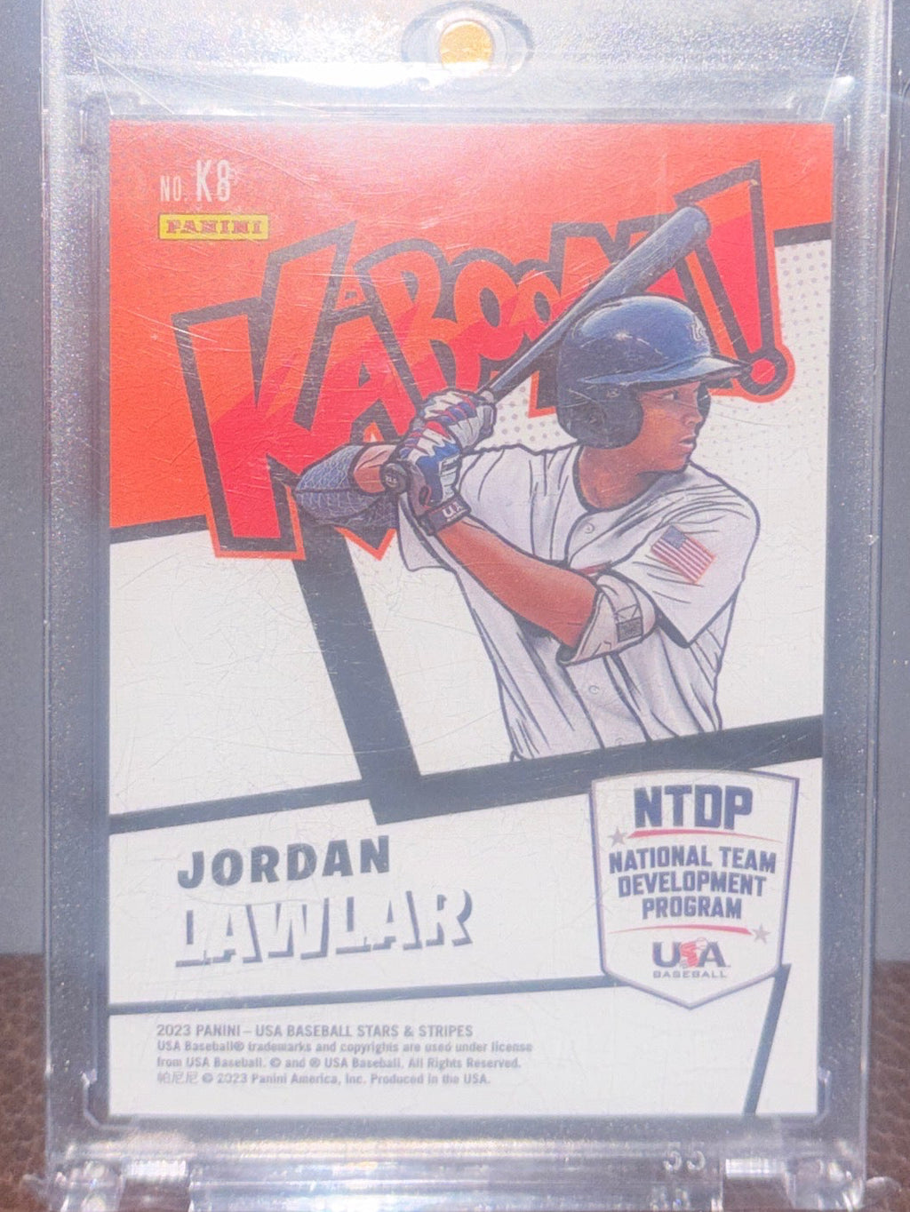 2023 Panini USA Baseball Jordan Lawlar Kaboom!