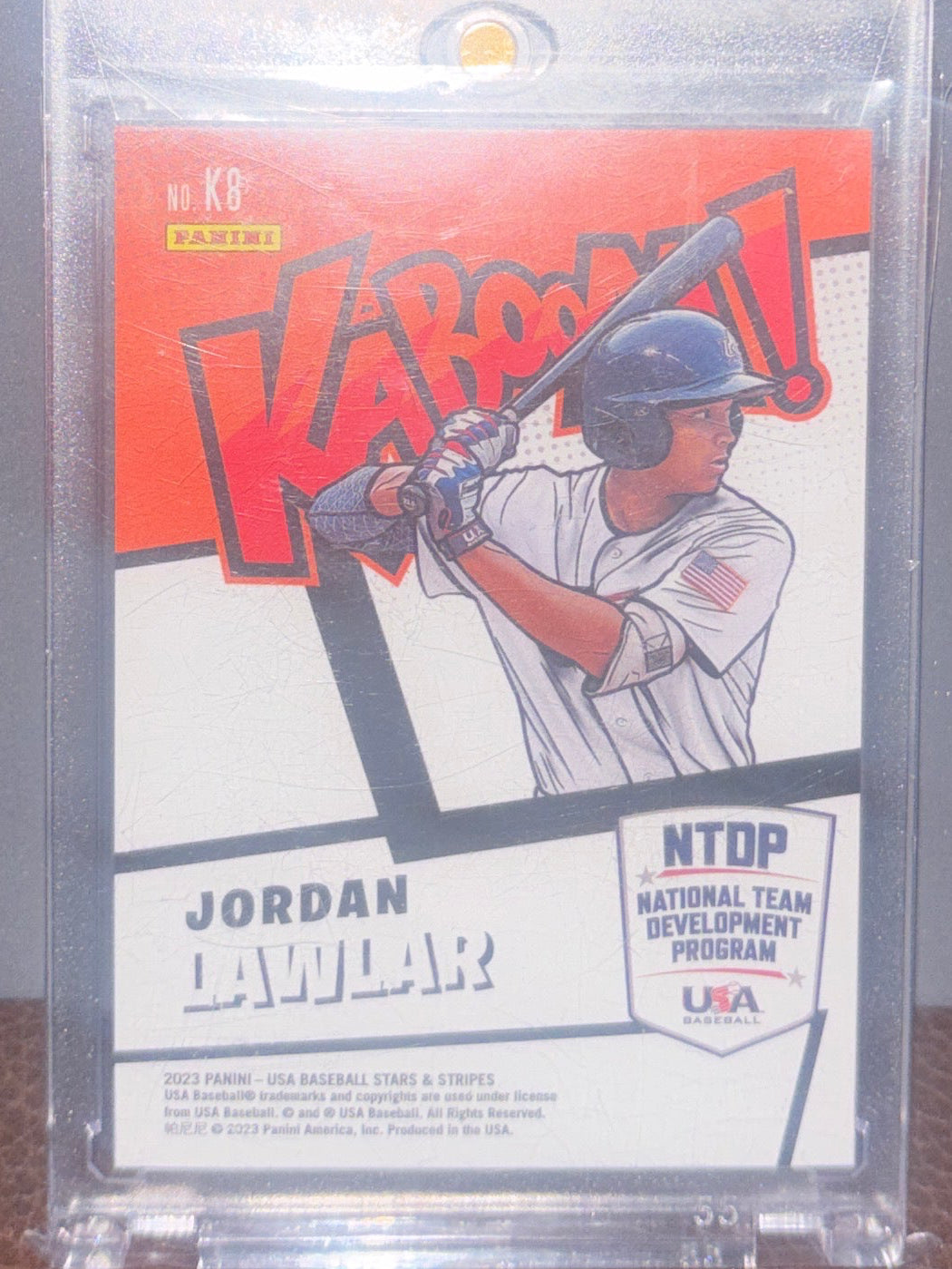 2023 Panini USA Baseball Jordan Lawlar Kaboom!